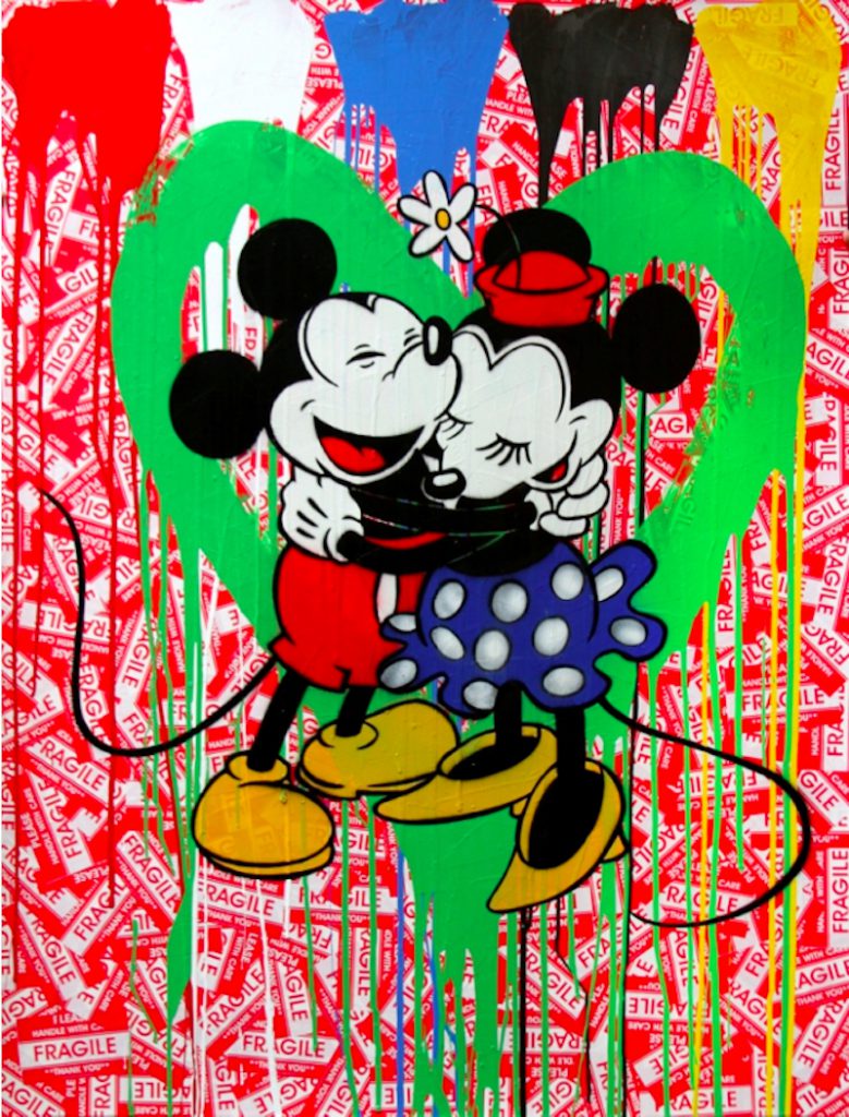Mr. Brainwash-Mickey & Minnie